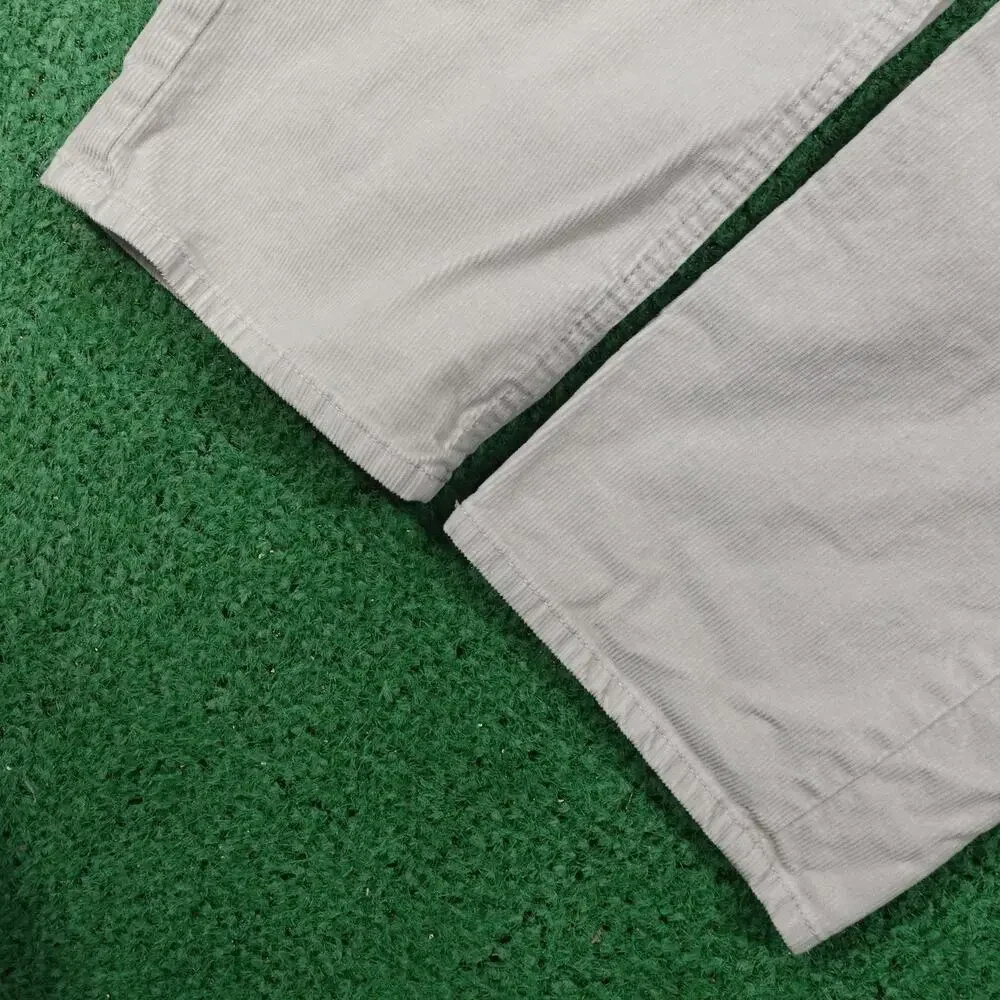Banana Republic Corduroy Pants‎ Mens 36x32 Beige Slim Fit Chino Casual